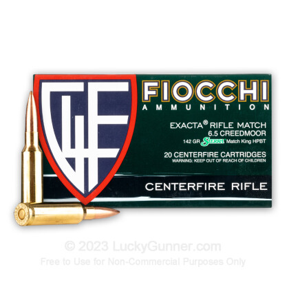 Image 2 of Fiocchi 6.5mm Creedmoor Ammo