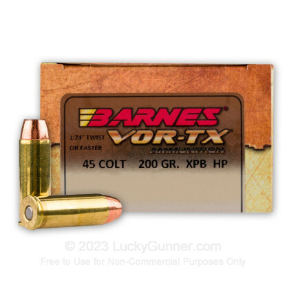 Image 1 of Barnes .45 Long Colt Ammo