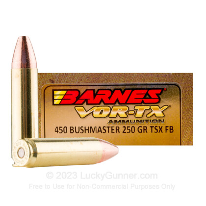 Image 1 of Barnes .450 Bushmaster Ammo