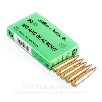 Image 3 of Sellier & Bellot .300 Blackout Ammo