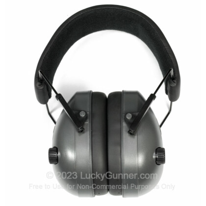 Large image of Champion Black Electronic Earmuffs For Sale - 25 NRR - Champion Hearing Protection in Stock