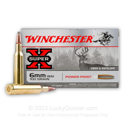 Image 2 of Winchester 6mm Remington Ammo