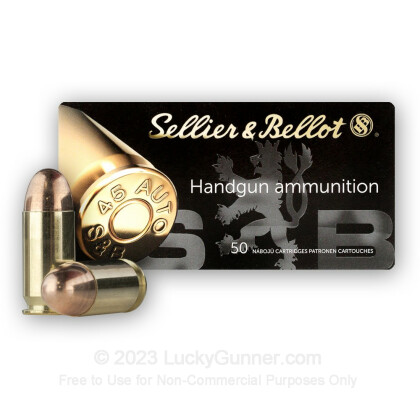 Image 2 of Sellier & Bellot .45 ACP (Auto) Ammo