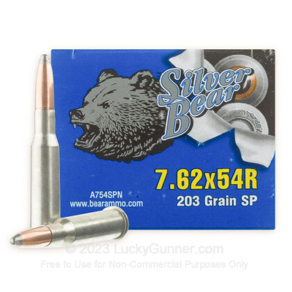 Image 2 of Silver Bear 7.62x54r Ammo