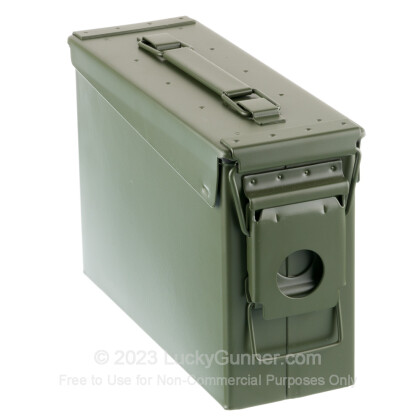 Large image of 30 Cal Green Brand New Mil-Spec M19A1 Ammo Cans by Blackhawk For Sale