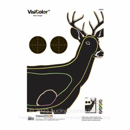 Large image of Champion VisiColor Deer Targets For Sale - Reactive Indicator Targets In Stock