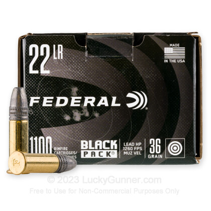 Image 1 of Federal .22 Long Rifle (LR) Ammo