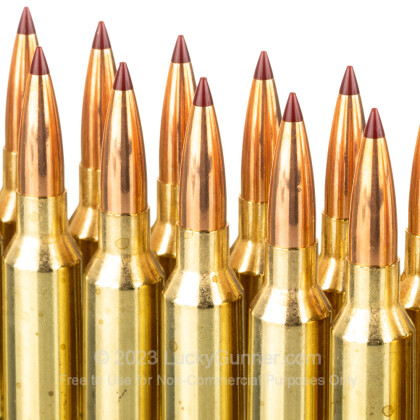 Large image of Premium 6mm ARC Ammo For Sale - 108 Grain ELD Match Ammunition in Stock by Hornady Match - 20 Rounds