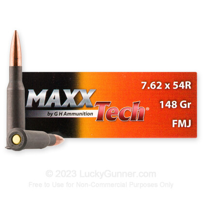 Image 2 of MaxxTech 7.62x54r Ammo