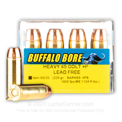 Image 1 of Buffalo Bore .45 Long Colt Ammo