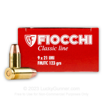 Image 1 of Fiocchi 9x21mm IMI Ammo
