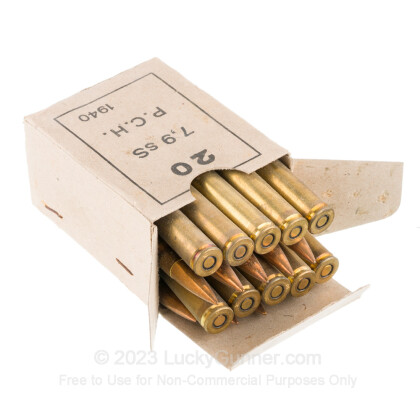 Image 3 of Military Surplus 8mm Mauser (8x57mm JS) Ammo