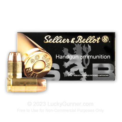Image 2 of Sellier & Bellot .40 S&W (Smith & Wesson) Ammo