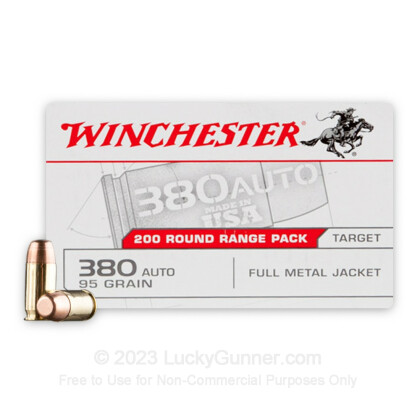 Image 1 of Winchester .380 Auto (ACP) Ammo