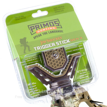 Large image of Primos Trigger Stick Gen 3 Tall Tripod Shooting Stick - 24-62"