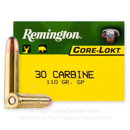 Image 1 of Remington 30 Carbine Ammo