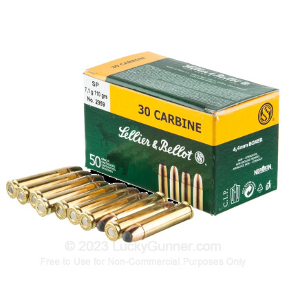Image 3 of Sellier & Bellot 30 Carbine Ammo