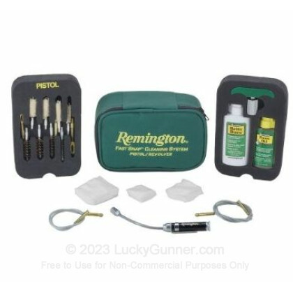 Large image of Remington 19188 Pistol/Revolver Cleaning Kit - Remington Fast Snap 2.0 Cleaning Kits For Sale