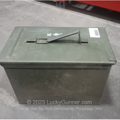 Large image of Fat 50 Green Surplus Mil-Spec Ammo Can For Sale