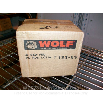 Image 3 of Wolf .40 S&W (Smith & Wesson) Ammo