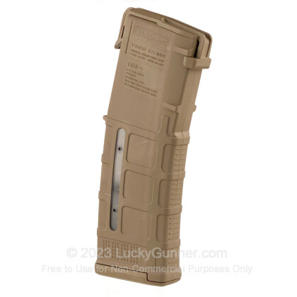 Large image of Magpul AR-15 30rd - 5.56/.223 - MCT (Medium Coyote Tan) - PMAG Gen M3 Window Magazine For Sale