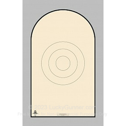Large image of Bulk NRA D-1 Paper Targets For Sale - Classic NRA D-1-T Targets in Stock by National Target Company - 100 Count