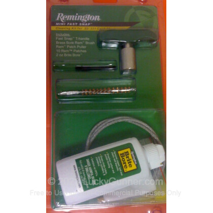 Large image of Remington 19936 22/223 Cleaning Kit for Sale  - Remington Mini Snap Cleaning Kits For Sale