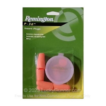 Large image of Radians/Remington Foam Earplugs - 5 Pack - Orange