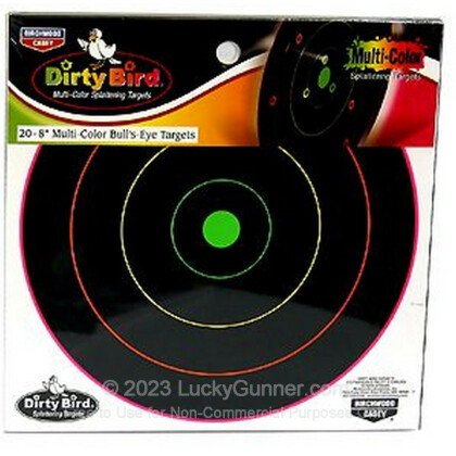 Large image of Dirty Bird Multi-Color Targets For Sale - Dirty Bird Target Kit - Birchwood Casey Targets For Sale