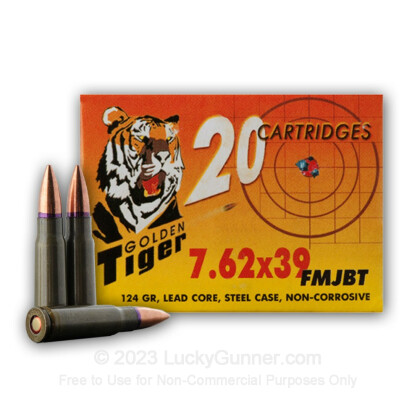 Image 7 of Golden Tiger 7.62X39 Ammo