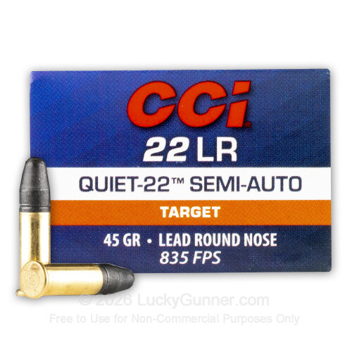 Round nose round 6’4” 45L Cheap 22 LR Ammo For Sale - 45 Grain LRN Ammunition in Stock by