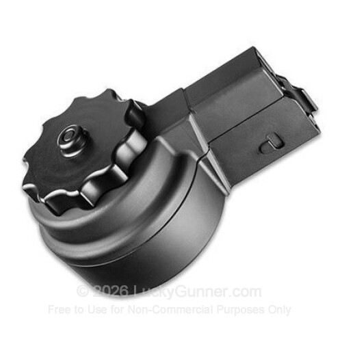 X-Products AR-25 50rd - .308 - Black - High Capacity Drum Magazine