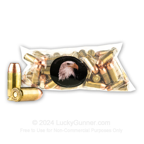 Lucky Shot - 9MM Push PINS, Once-Fired Bullet Shaped Rounds