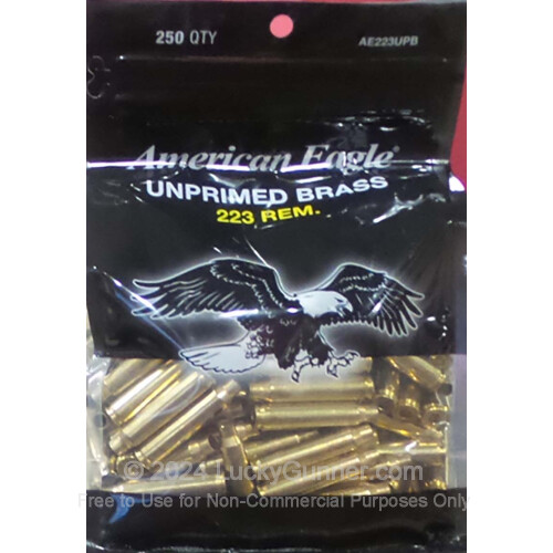 Bulk 223 Rem Casings For Sale - Unprimed Brass Casings in Stock by ...