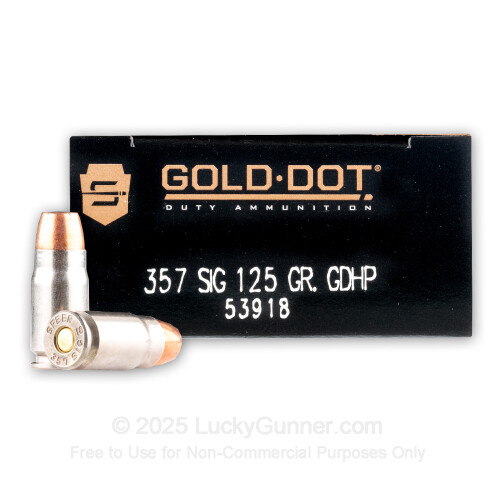 人気特価激安 In Ammo Sig 357 Premium Stock Dot Gold Speer - JHP gr 125 - パーツ