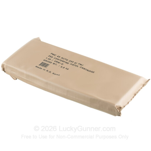 45 ACP 230 gr FMJ - PMC BattlePack - 250 Rounds