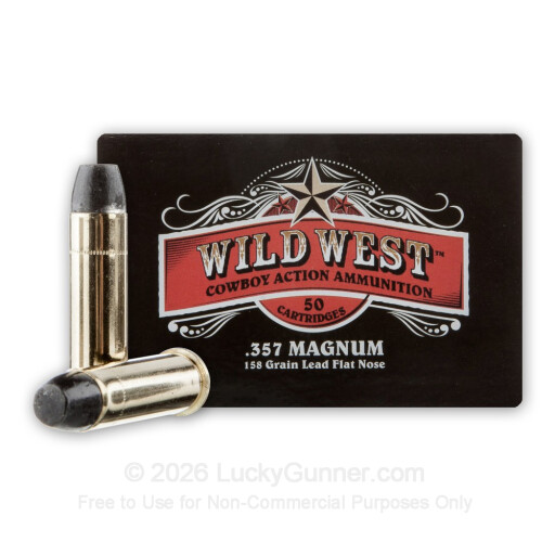 357 Mag - 158 gr LFN - Sellier & Bellot - 1000 Rounds