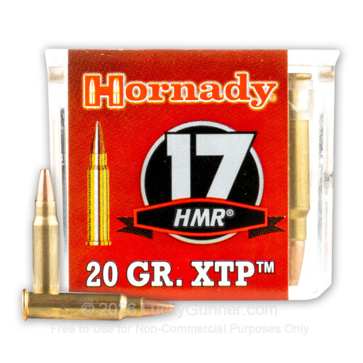 17 HMR - 20 Grain XTP JHP - Hornady Varmint Express - 500 Rounds