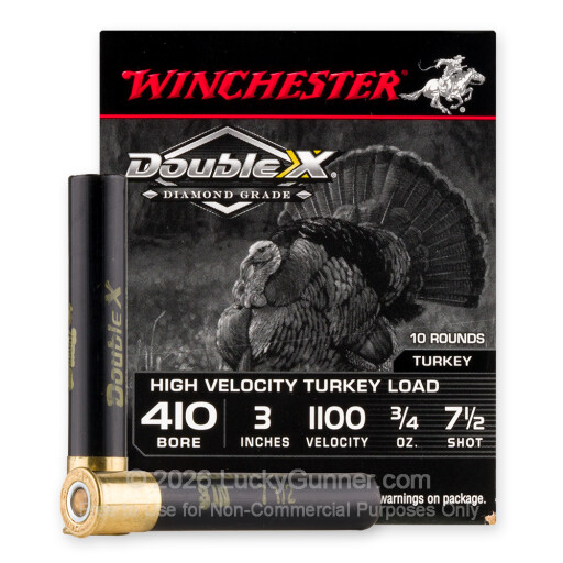 410 Bore - 3" 3/4oz. #7.5 Shot - Winchester Double X Diamond Grade - 10 Rounds