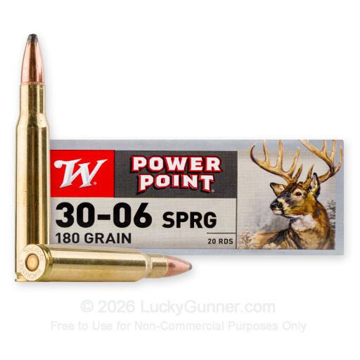 30-06 - 180 Grain PP - Winchester Super-X - 20 Rounds