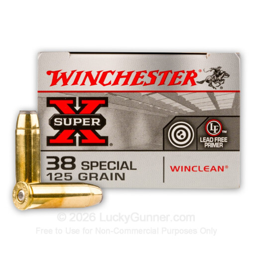 38 Special - 125 gr JSP - Winclean - 50 Rounds