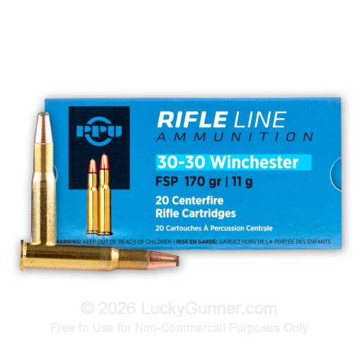 30-30 - 170 gr FSP - Prvi Partizan - 200 Rounds