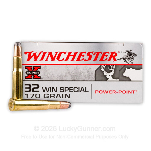 32 Winchester Special - 170 Grain Power Point - Winchester Super-X - 20 Rounds