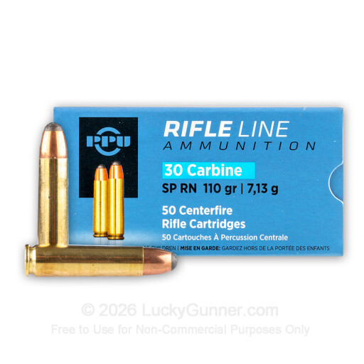 30 Carbine - 110 gr SP - Prvi Partizan - 500 Rounds