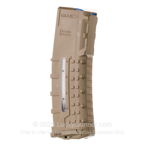 Leapers UTG AR-15 Magazine - 5.56/223 30 Round - FDE Window