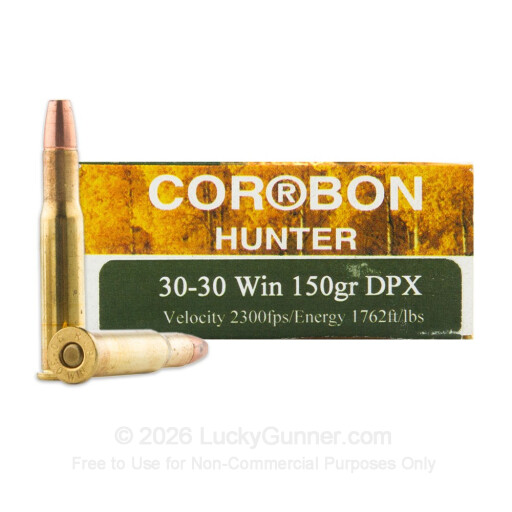 30-30 - 150 Grain DPX SCHP - Corbon - 20 Rounds