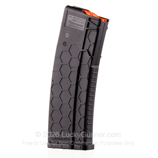 Hexmag AR-15 30rd - 5.56/.223 - Black - Series 2 - Magazine