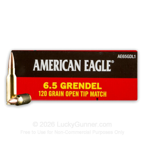 6.5 Grendel - 120 Grain OTM - Federal American Eagle - 20 Rounds