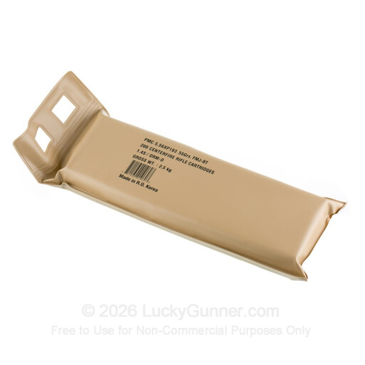 5.56x45 - 55 gr FMJ M193 - PMC Battle Pack - 200 Rounds