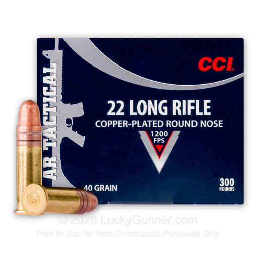 22 LR - 40 Grain CPRN - CCI AR Tactical - 300 Rounds